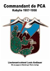 087 COMMANDANT DU POSTE DE COMMANDEMENT DE L AIR - KABYLIE 1957 58